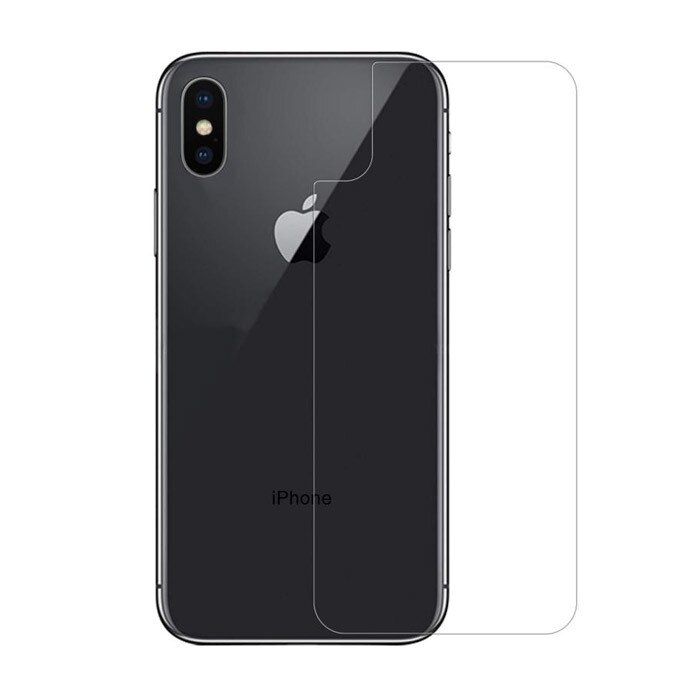 Folie protectie sticla securizata iPhone X Spate