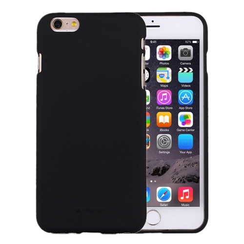 Husa iPhone 7 / 8 Mercury Soft Feeling Neagra Mata