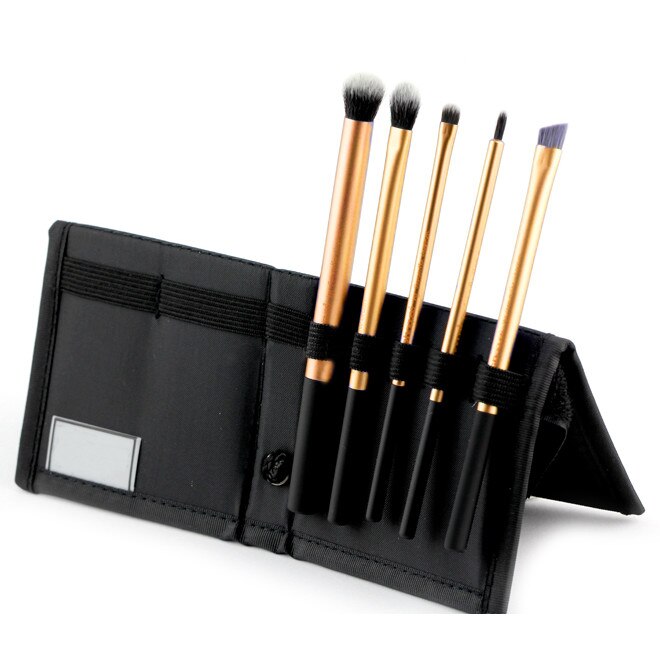 Set 5 Pensule Machiaj Profesionale Gold Starter