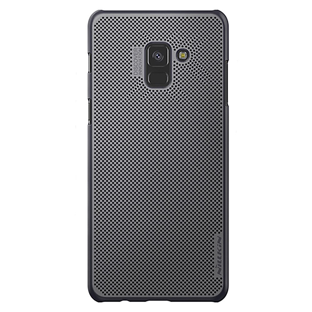 Husa de protectie spate Nillkin Air cu perforatii pentru Samsung Galaxy A8 Plus 2018 , negru