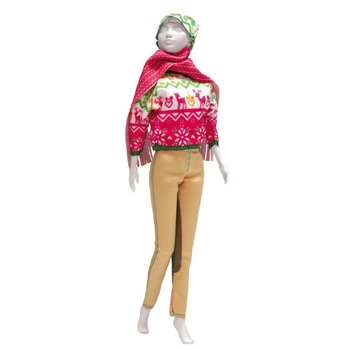 Set Dress your Doll Croitorie Hainute de Papusi Kathy Pink Set Dress your Doll Croitorie Hainute de Papusi Kathy Pink