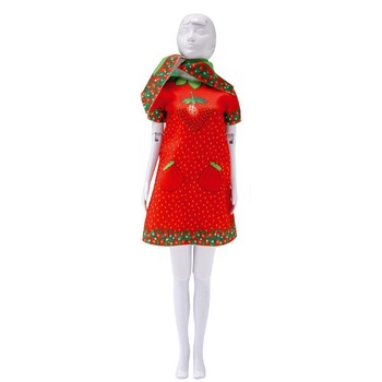 Set Dress your Doll Croitorie Hainute de Papusi Twiggy Strawberry Set Dress your Doll Croitorie Hainute de Papusi Twiggy Strawberry