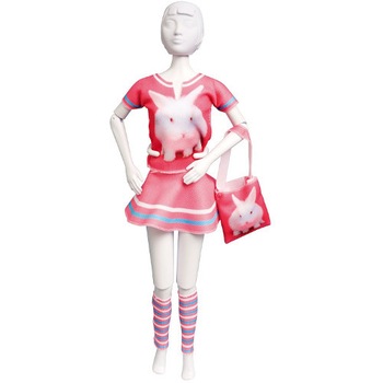 Set Dress your Doll Croitorie Hainute de Papusi Tiny Rabbit Set Dress your Doll Croitorie Hainute de Papusi Tiny Rabbit