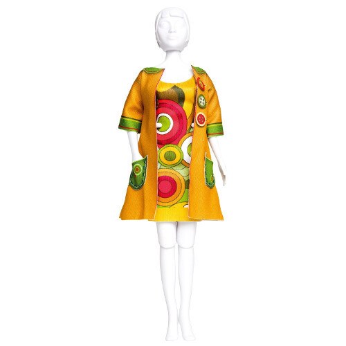 Set Dress your Doll Croitorie Hainute de Papusi Betty Funky