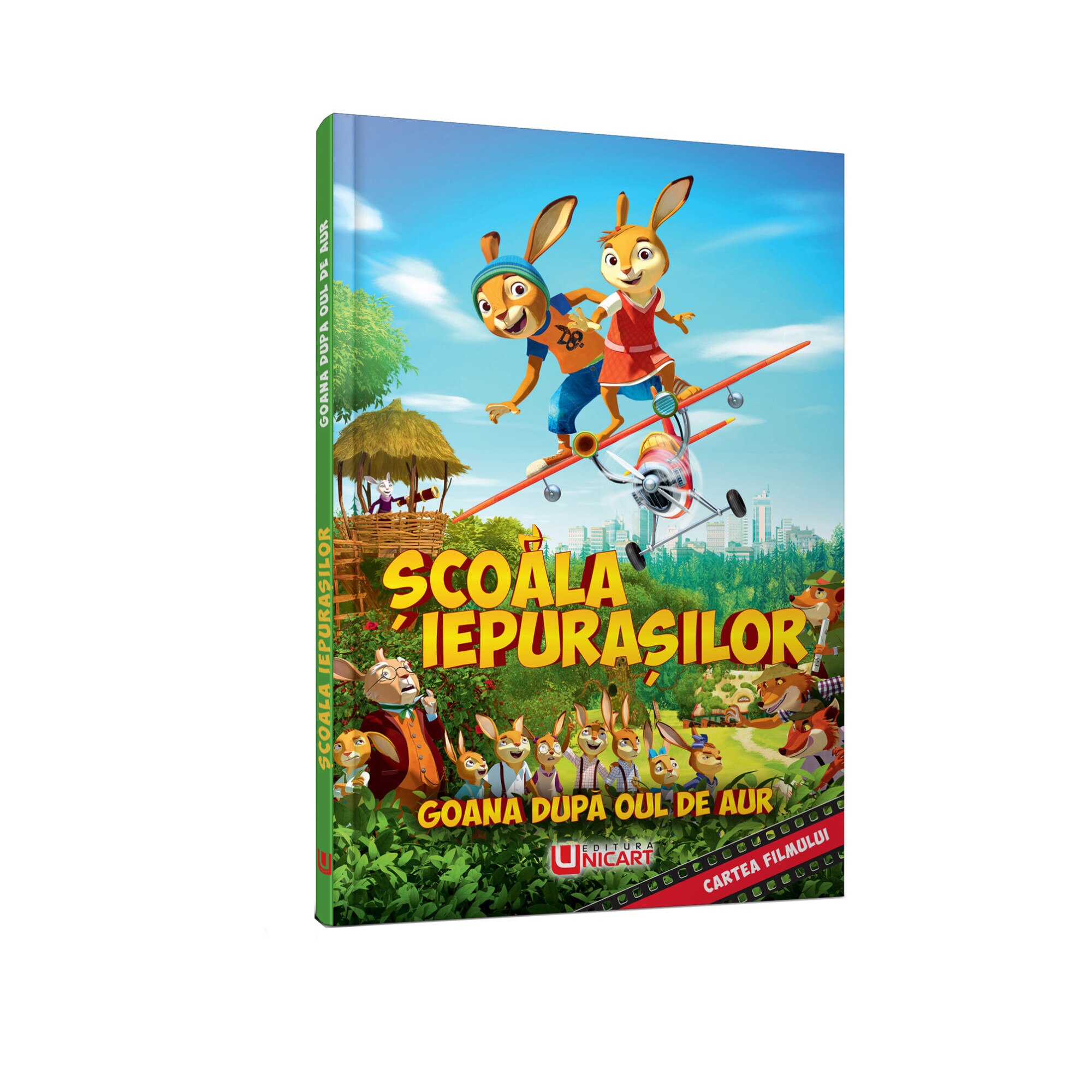 Scoala iepurasilor : Goana dupa oul de aur, editura UNICART, autor Hortense Ullrich