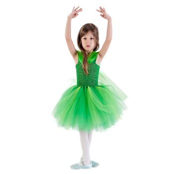 Rochita serbare tutu Primavara,Handmade in Romania,Varsta 6-7 ani Rochita serbare tutu Primavara,Handmade in Romania,Varsta 6-7 ani