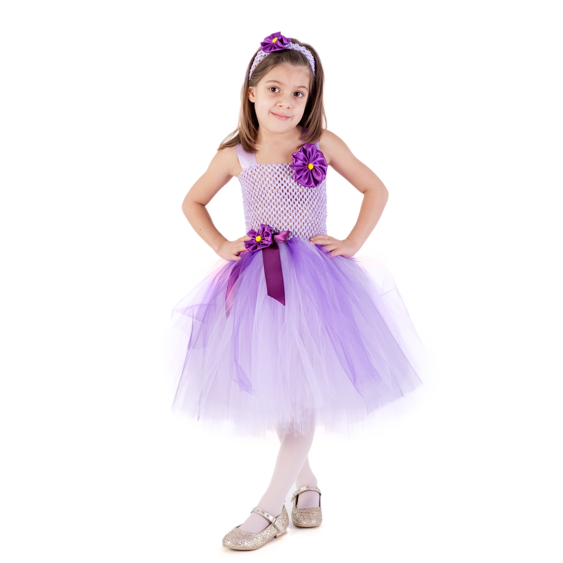 Rochita serbare tutu Viorea,Handmade in Romania