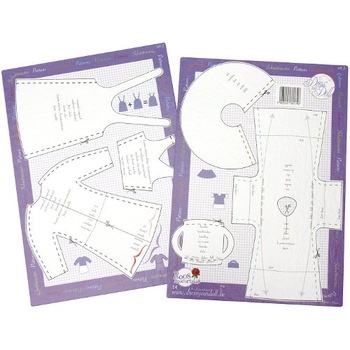 Set Dress your Doll de Tipare pentru Croitorie No. 2 Set Dress your Doll de Tipare pentru Croitorie No. 2