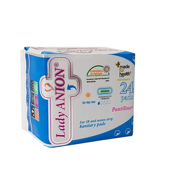 Absorbante Lady Anion Pantiliner 155mm, 24 buc Absorbante Lady Anion Pantiliner 155mm, 24 buc