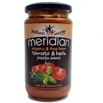 Sos paste cu mirodenii organic, fara gluten, aditivi si conservanti, 440g Meridian Sos paste cu mirodenii organic, fara gluten, aditivi si conservanti, 440g Meridian