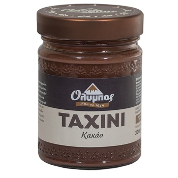 Pasta de susan Tahini cu cacao, 300g Olympos Pasta de susan Tahini cu cacao, 300g Olympos