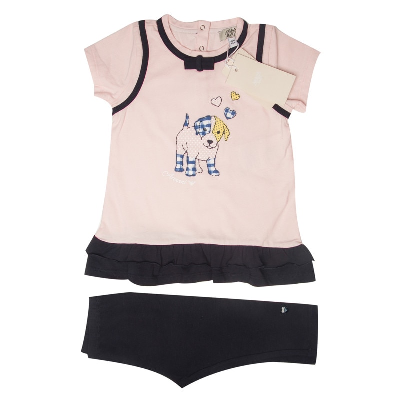 Set rochita pantalon Armani Junior 18 luni