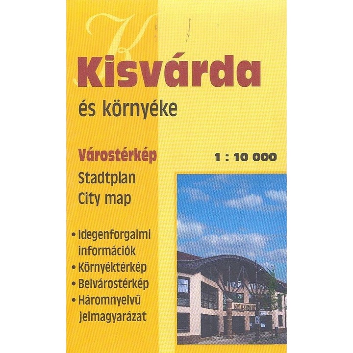 Kisvárda hajtogatott autóstérkép (2005)