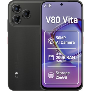 Telefon mobil ZTE Blade V80 Vita, 8GB RAM, 256GB, 4G, Dual SIM, Midnight Black
