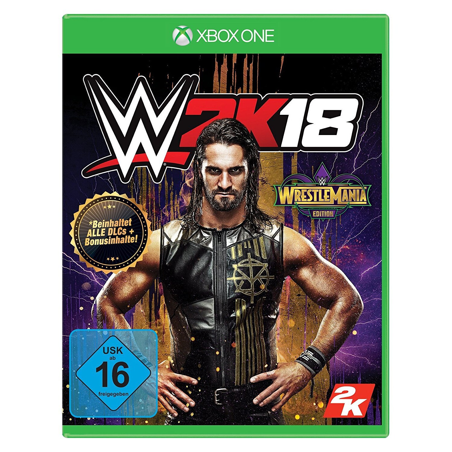 Joc WWE 2K18 - WrestleMania Edition pentru Xbox One