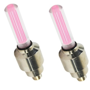 Set de lumini LED pentru bicicleta,masina,motocicleta, de culoare rosu, capac cromat Set de lumini LED pentru bicicleta,masina,motocicleta, de culoare rosu, capac cromat