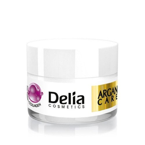 Crema antirid firming, Delia, pentru zi si noapte cu Colagen, 50 ml