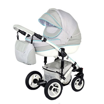 Carucior 3 in 1 Sendo Grey-Turqoise,Krausman Carucior 3 in 1 Sendo Grey-Turqoise,Krausman