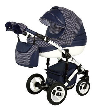 Carucior 3 in 1 Sendo White-Navy,Krausman Carucior 3 in 1 Sendo White-Navy,Krausman