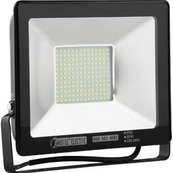 Proiector LED SMD 50W, IP65, Horoz, lumina rece, negru Proiector LED SMD 50W, IP65, Horoz, lumina rece, negru