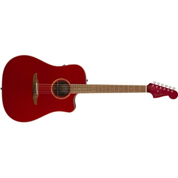 Chitara electro-acustica Fender Redondo Classic , Hot Rod Red Metallica, husa inclusa Chitara electro-acustica Fender Redondo Classic , Hot Rod Red Metallica, husa inclusa