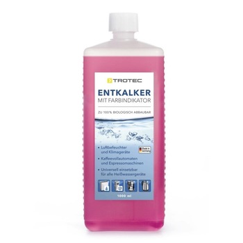 Decalcifiant cu indicator colorant Decalcifiant cu indicator colorant