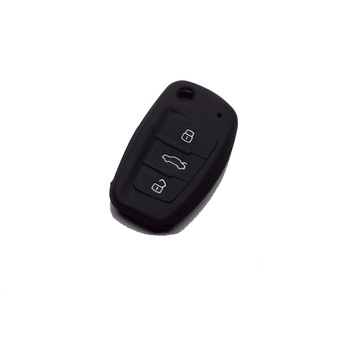 Husa cheie auto din silicon Audi A1 A3 Q3 Q7 R8 A6L TT Husa cheie auto din silicon Audi A1 A3 Q3 Q7 R8 A6L TT
