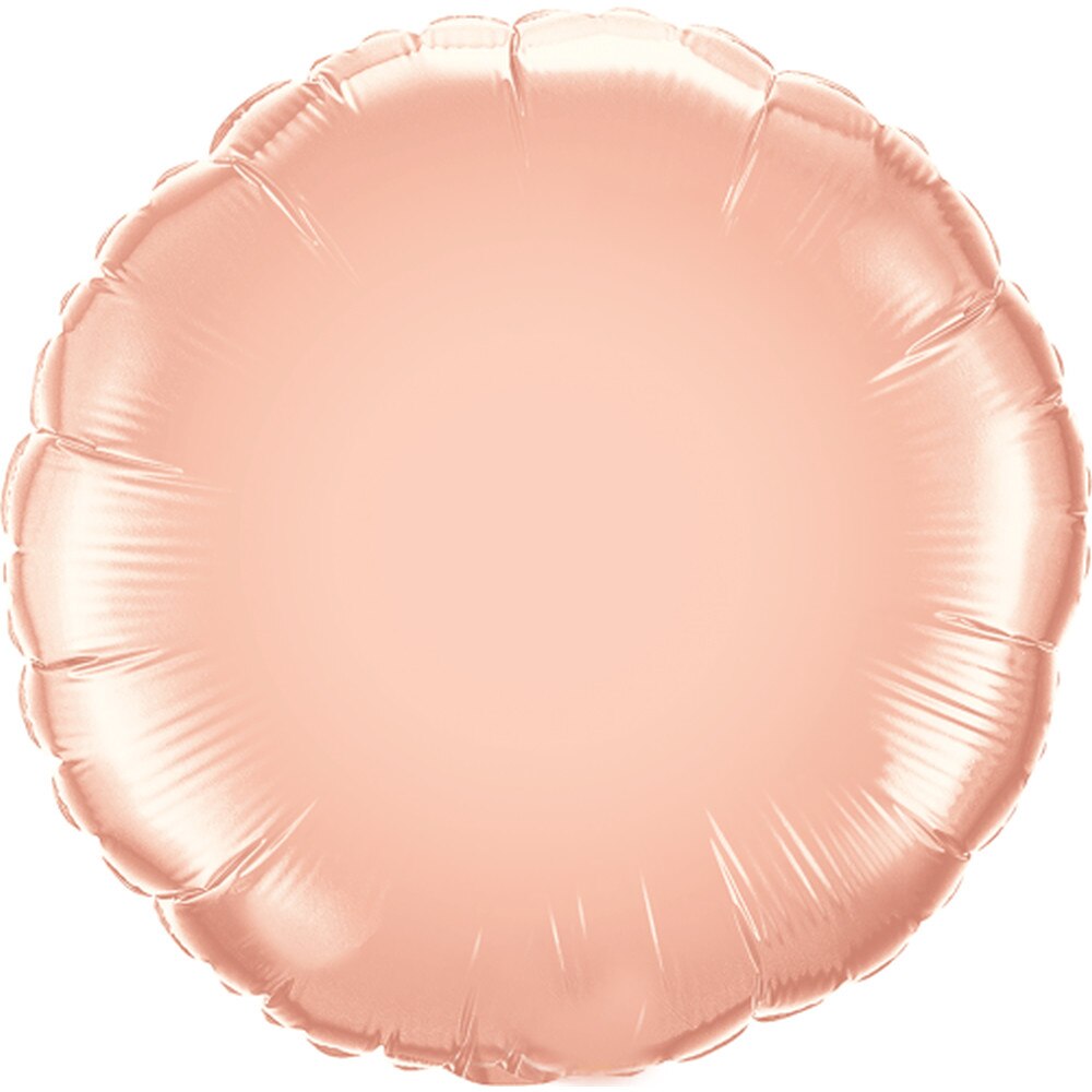 Balon folie 45 cm rotund- Rose Gold, Qualatex 57048