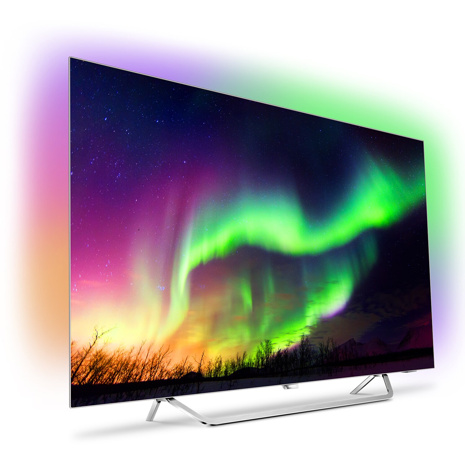 Televizor OLED Smart Android Philips, 164cm, 65OLED873/12, 4K Ultra HD, Clasa B