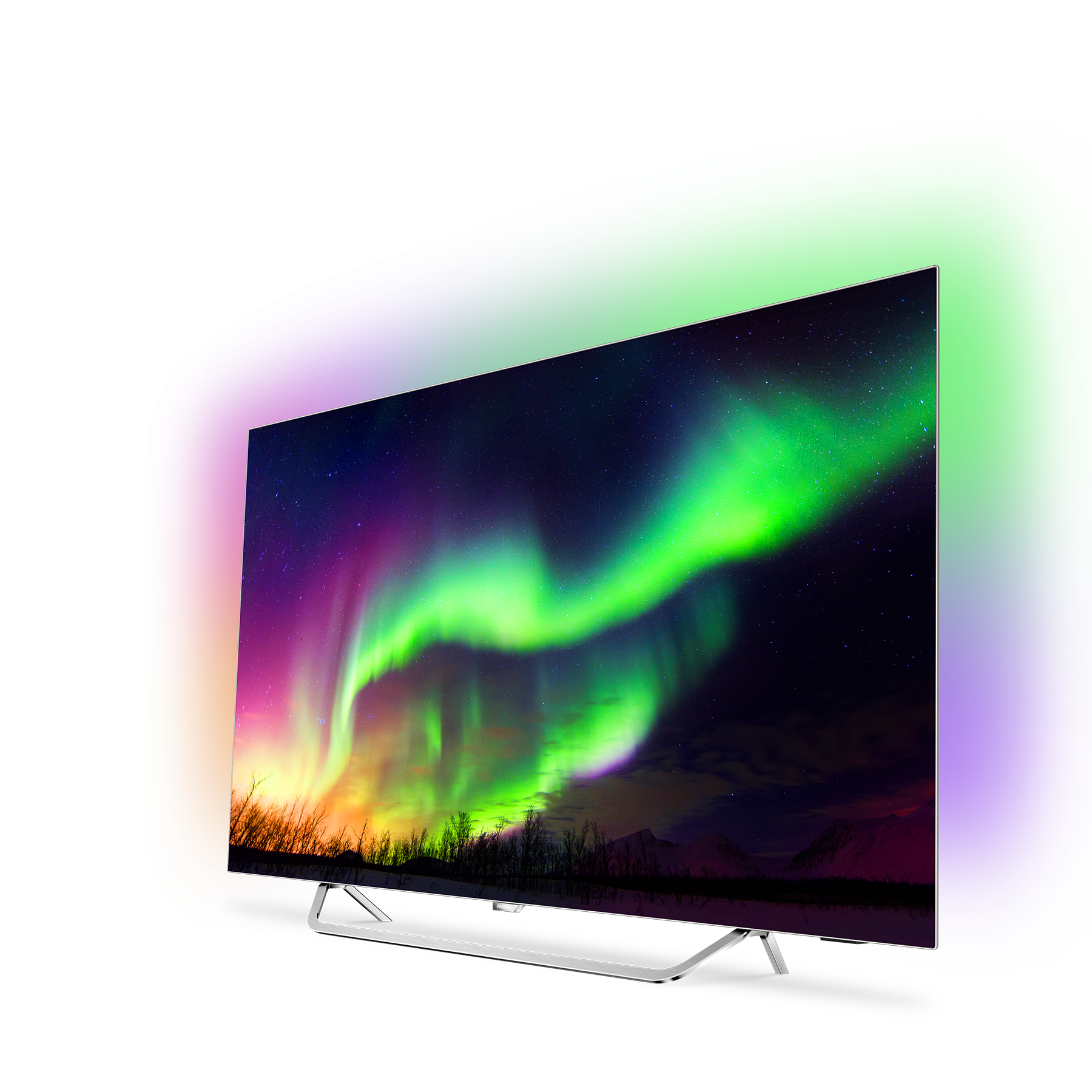 Televizor OLED Smart Android Philips, 164cm, 65OLED873/12, 4K Ultra HD, Clasa B