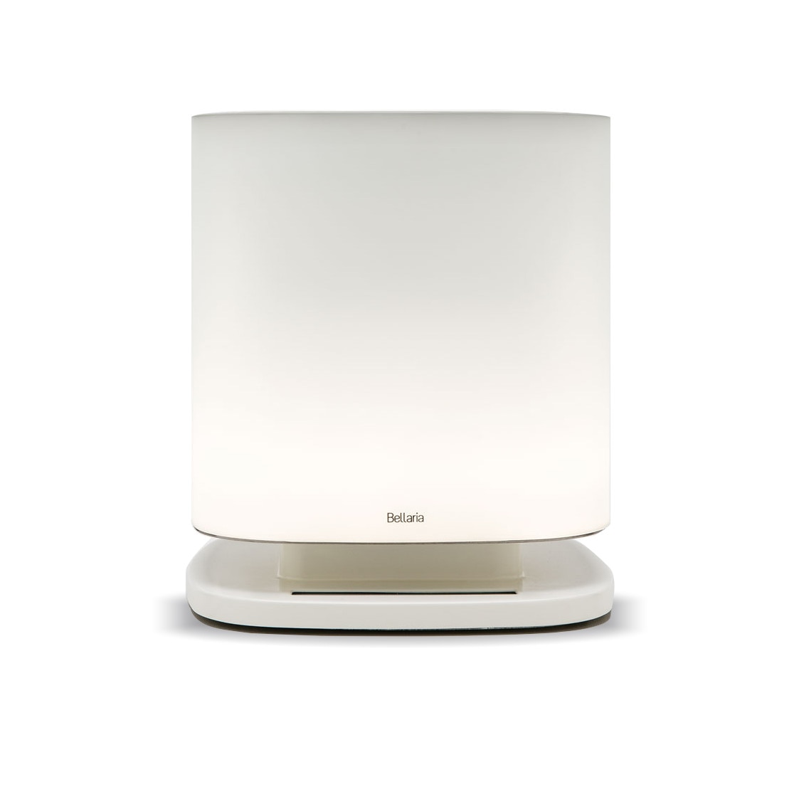 Purificator de aer premium - Bellaria by Falmec, cu functie de Iluminare ambientala LED, culoare Alb si E.ion system - Ionizare Activa, Display LED, filtru de carbon, filtru de praf