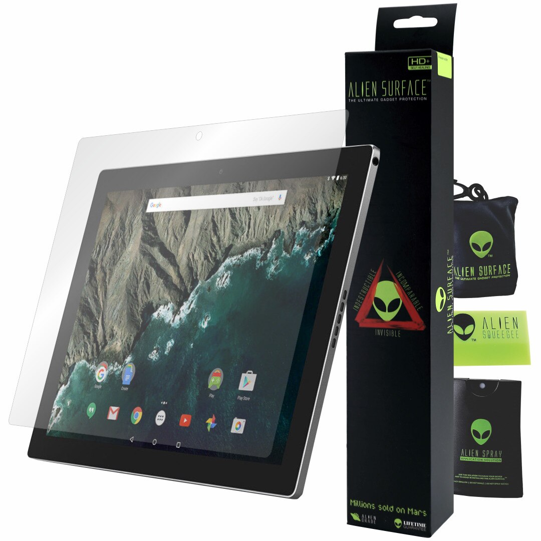 Folie Alien Surface HD, Google Pixel C 10.2, protectie ecran + Alien Fiber cadou