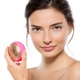 Dispozitiv de tratament facial FOREO UFO Fuchsia, 4 setari de intensitate, Timer, Fuchsia