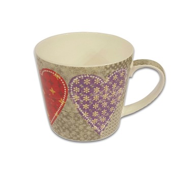 Cana portelan, Jameson, Model inimi, 450 ml, Multicolor Cana portelan, Jameson, Model inimi, 450 ml, Multicolor