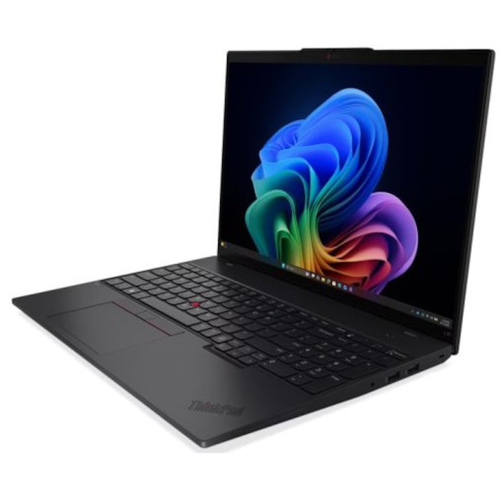 Laptop Lenovo ThinkPad L16 Gen 3 21X8000WGE, 16 inch 1920 x 1200, Intel Core Ultra 7 355 N/A C / N/A T, N/A - N/A, N/A cache, N/A, 16 GB DDR5, 512 GB SSD, Intel Intel Graphics, Windows 11 Pro, Tastatura Internationala, Black