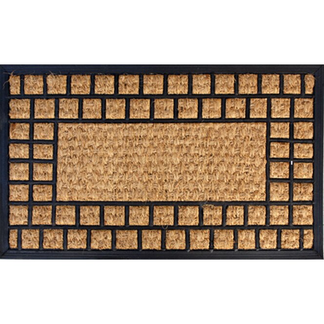 Stergator intrare cauciuc si fibra de nuca de cocos 45x75 MN011537