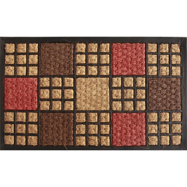 Stergator intrare cauciuc si fibra de nuca de cocos 45x75 MN011559