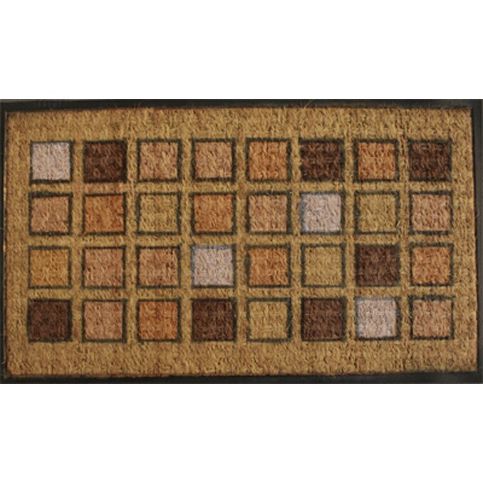 Stergator intrare cauciuc si fibra de nuca de cocos 45x75 MN011560