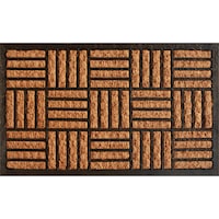 Stergator intrare cauciuc si fibra de nuca de cocos 45x75 MN011561