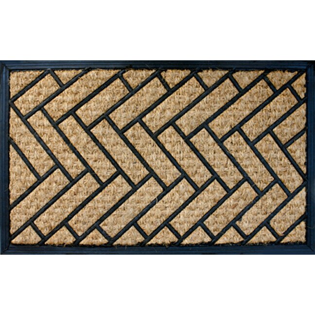 Stergator intrare cauciuc si fibra de nuca de cocos 45x75 MN011548