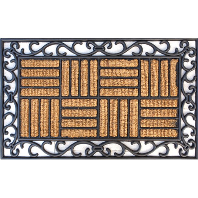 Stergator intrare cauciuc si fibra de nuca de cocos 42x72 MN011530