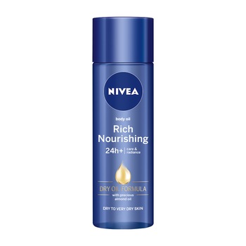 Ulei de corp Nivea Rich Nourishing pentru piele uscata si foarte uscata, 200 ml Ulei de corp Nivea Rich Nourishing pentru piele uscata si foarte uscata, 200 ml