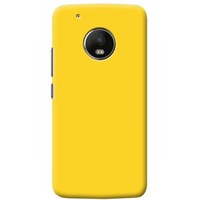 Husa de protectie silicon candy pentru Motorola Moto G5 Plus, Yellow