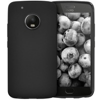 Husa de protectie silicon candy pentru Motorola Moto G5 Plus, Black