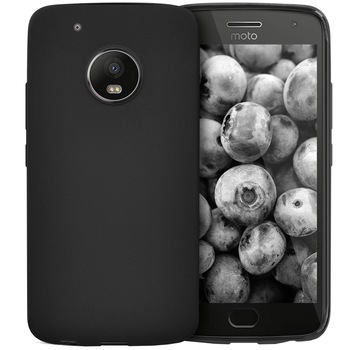 Husa de protectie silicon candy pentru Motorola Moto G5 Plus, Black Husa de protectie silicon candy pentru Motorola Moto G5 Plus, Black
