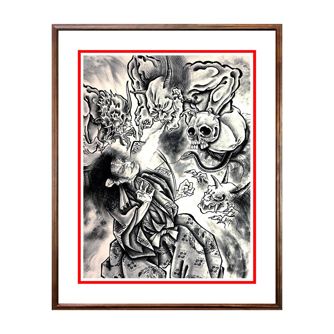 Tablou Poster, Stampa Japoneza - SJ-078, 40 x 50 cm