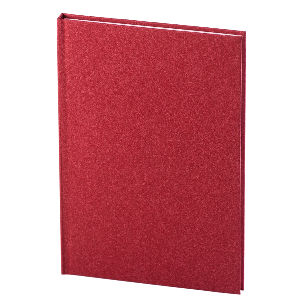 Notes Natura A5, hartie alba, liniatura, rosu