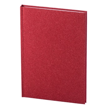 Notes Natura A5, hartie alba, liniatura, rosu Notes Natura A5, hartie alba, liniatura, rosu