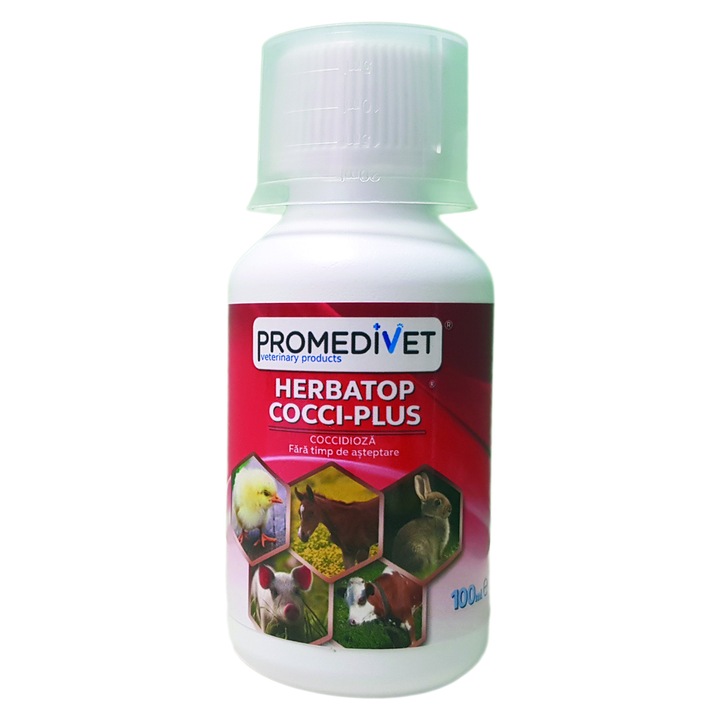 Coccidiostatic HerbaTop Cocci-plus 100 ml