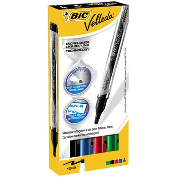 Marker Velleda Liquid asortat - B/4 Marker Velleda Liquid asortat - B/4